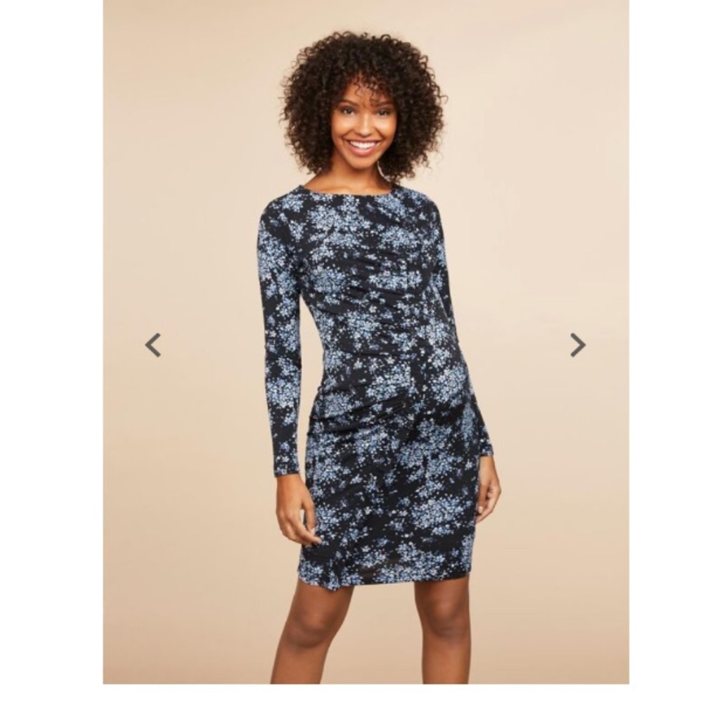 🦋MOTHERHOOD MATERNITY🦋FITTED FLORAL DRESS🦋